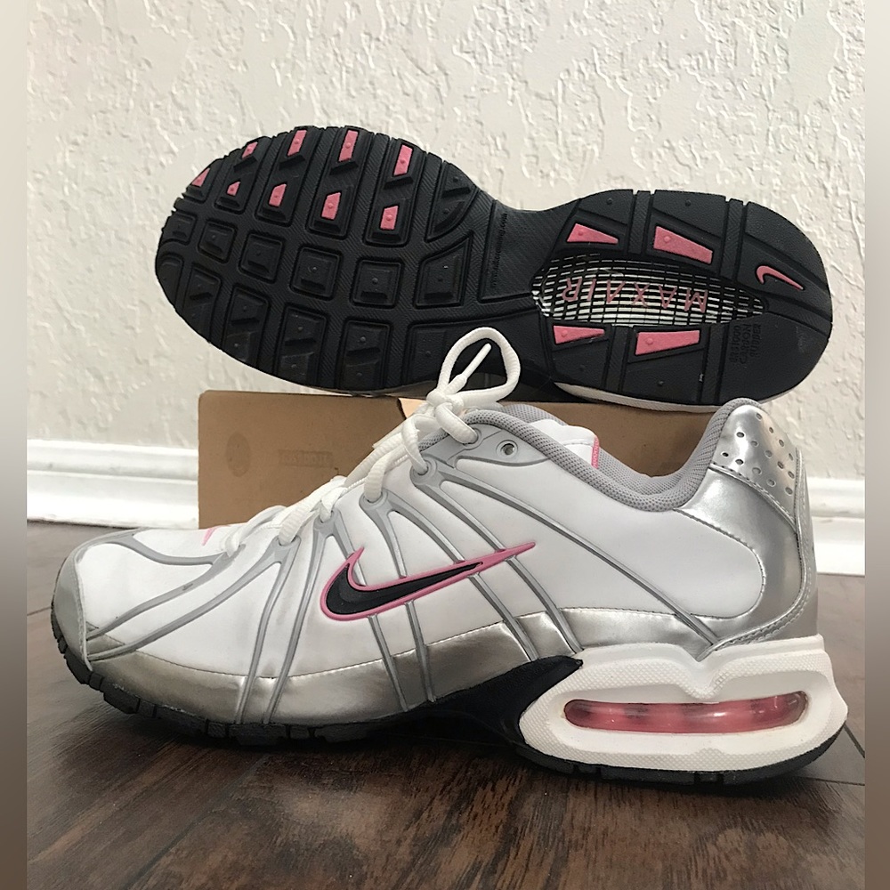Nike Women’s Size 11 - Pink/White/Silver/Black